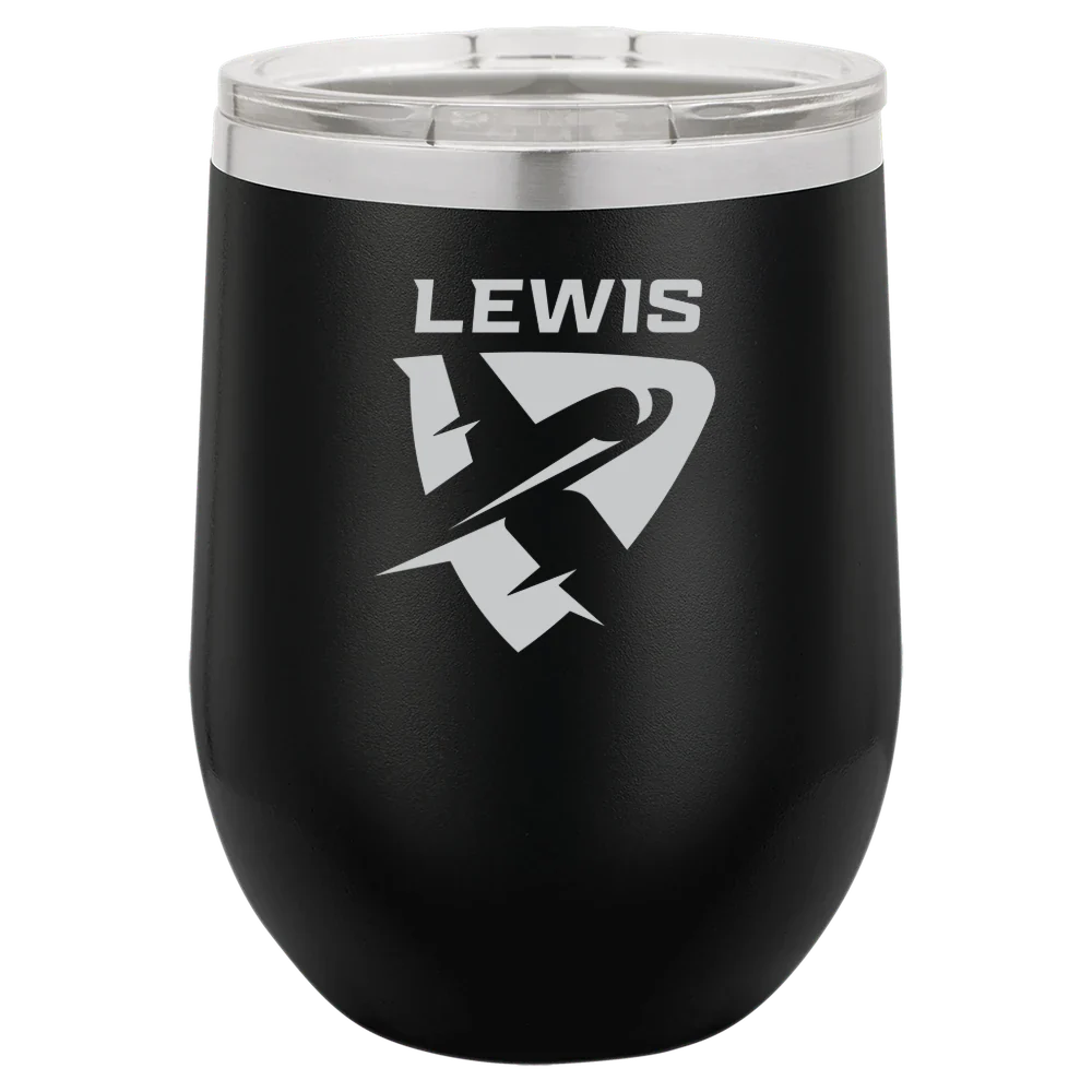Lewis University Polar Camel 12 oz. Stemless Wine Tumbler