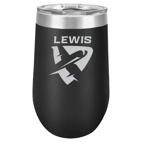 Lewis University Polar Camel 16 oz. Stemless Wine Tumbler