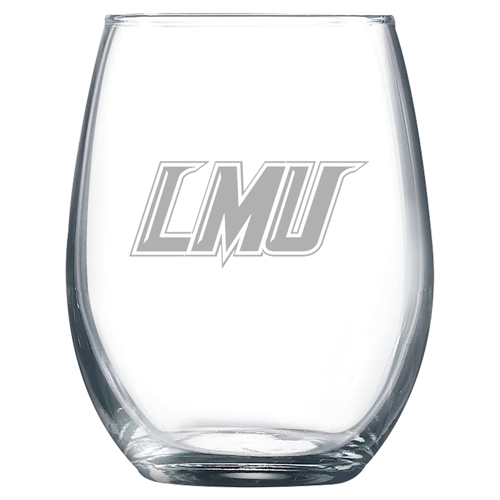 Lincoln Memorial University Polar Camel 9 oz. Stemless Wine Glass