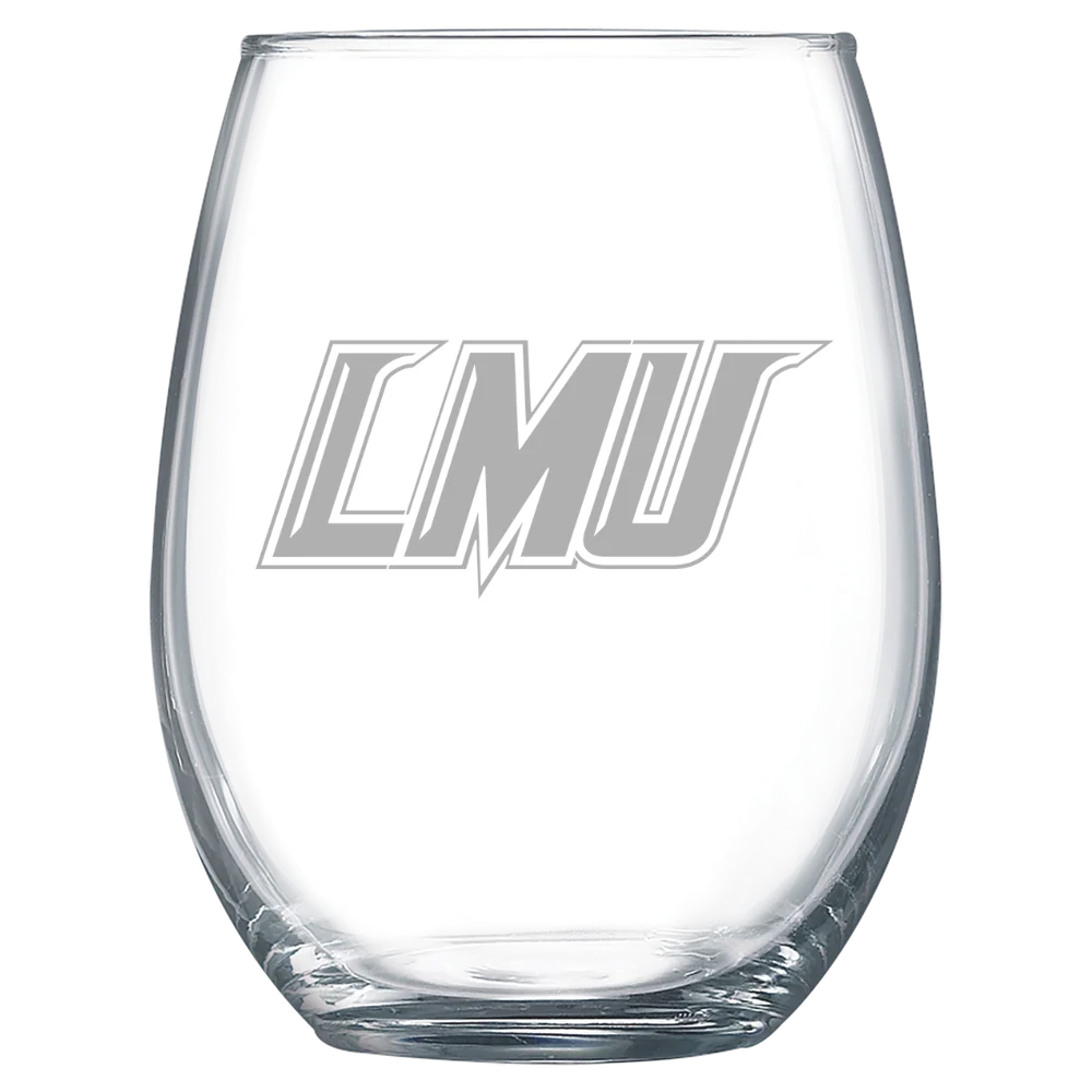 Lincoln Memorial University Polar Camel 15 oz. Stemless Wine Glass