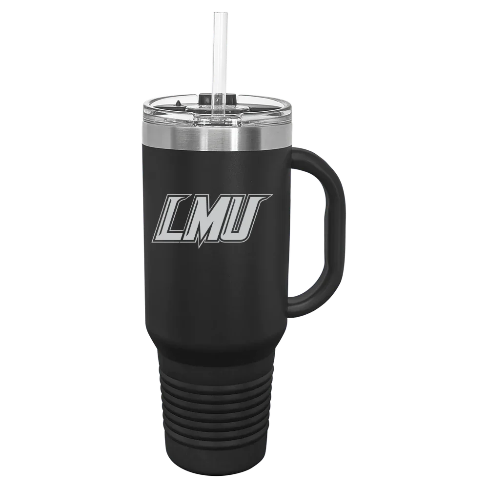 Lincoln Memorial University Polar Camel 40 oz. Travel Mug with Snap Lid & Straw