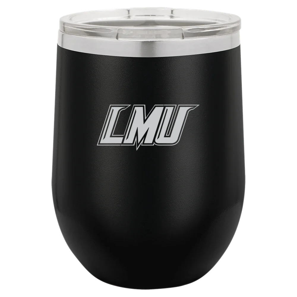 Lincoln Memorial University Polar Camel 12 oz. Stemless Wine Tumbler