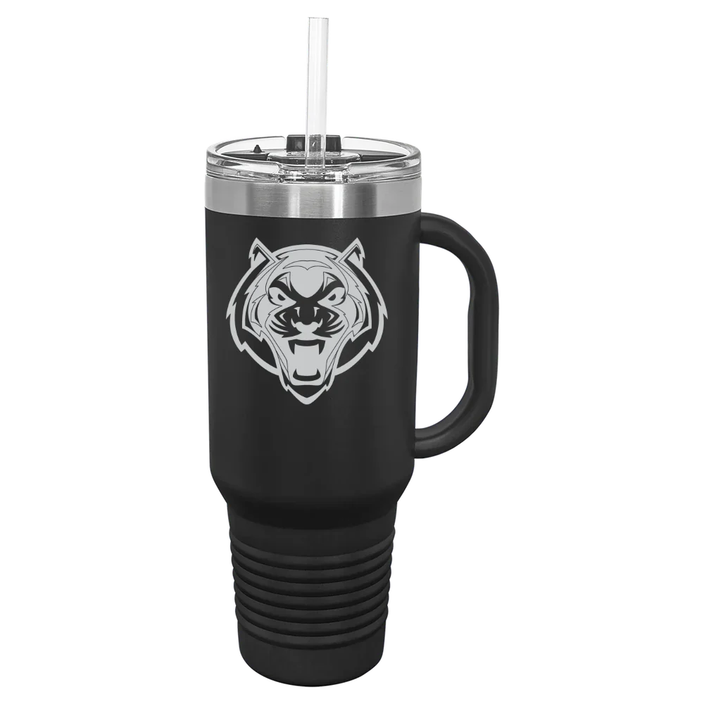Lincoln University (Missouri) Polar Camel 40 oz. Travel Mug with Snap Lid & Straw