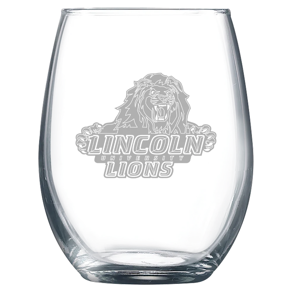 Lincoln University (Pennsylvania) Polar Camel 9 oz. Stemless Wine Glass
