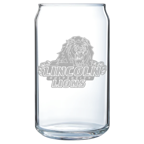 Lincoln University (Pennsylvania) Polar Camel 16 oz. Can Glass