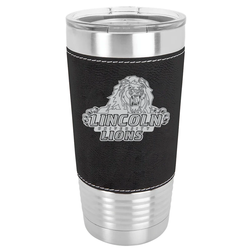 Lincoln University (Pennsylvania) Polar Camel 20 oz. Leatherette Grip Tumbler with Standard Lid