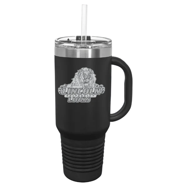 Lincoln University (Pennsylvania) Polar Camel 40 oz. Travel Mug with Snap Lid & Straw