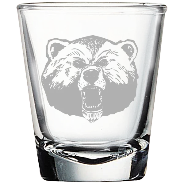 Livingstone College Polar Camel 1.7 oz. Shot Glass