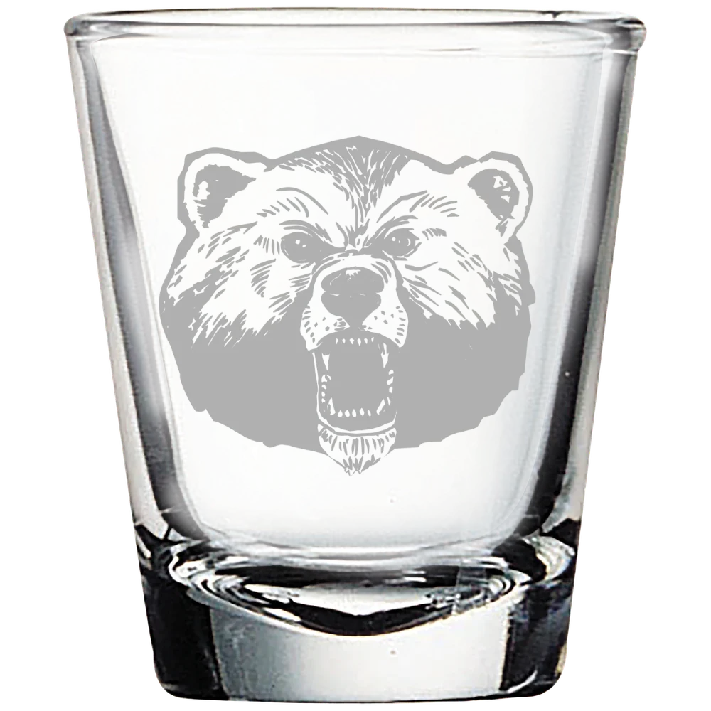 Livingstone College Polar Camel 1.7 oz. Shot Glass