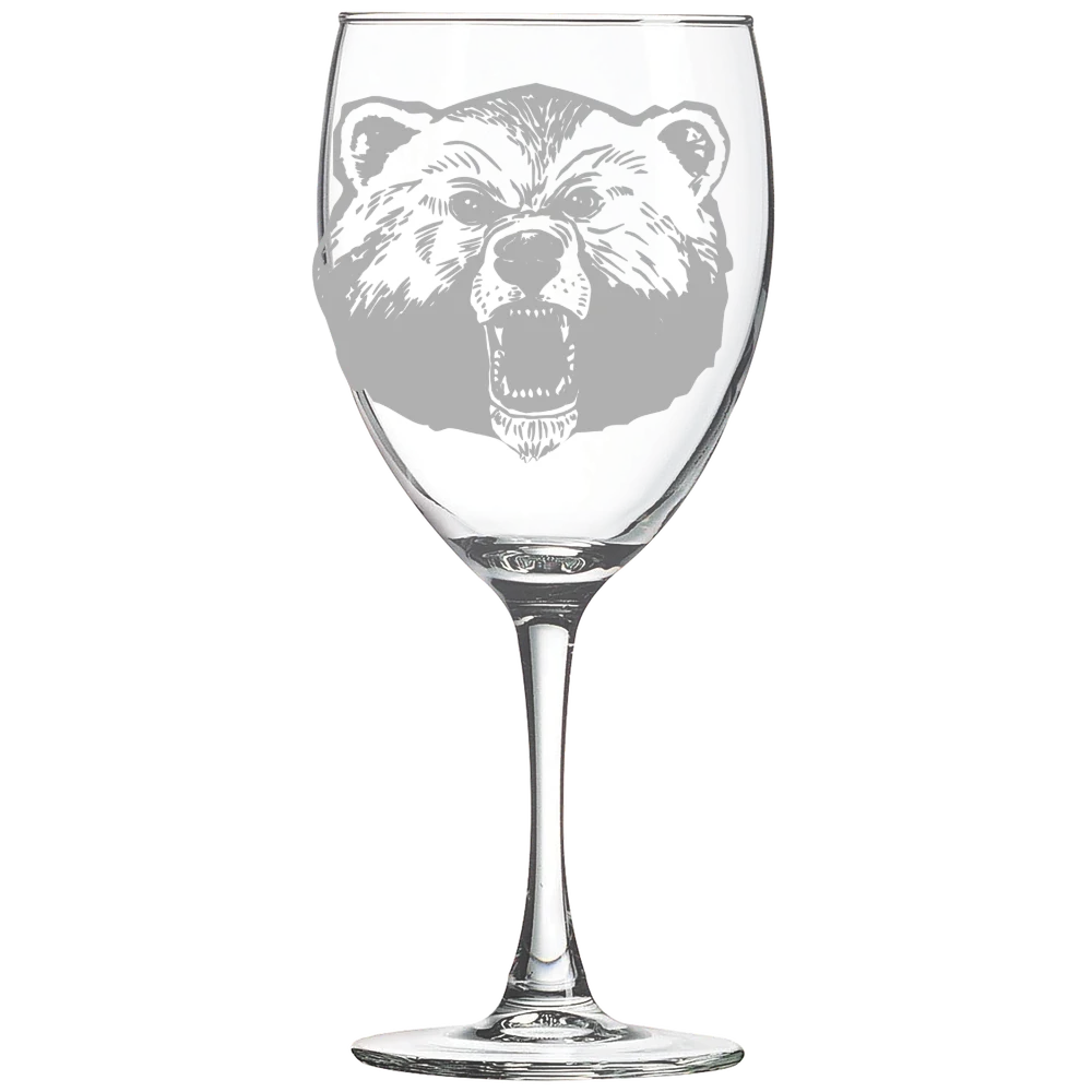 Livingstone College Polar Camel 10 1/2 oz. Wine Glass