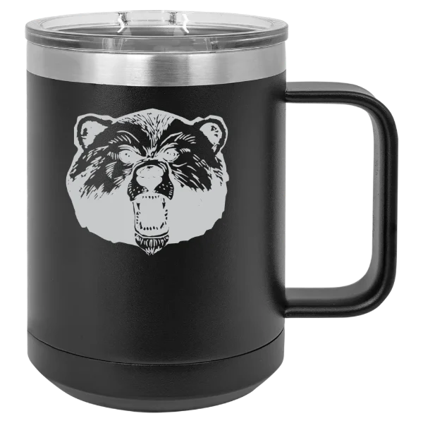 Livingstone College Polar Camel 15 oz. Mug with Slider Lid