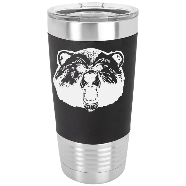 Livingstone College Polar Camel 20 oz. Silicone Grip Tumbler with Standard Lid