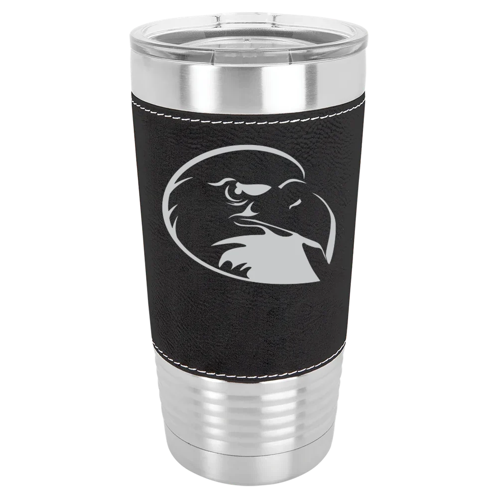 Lock Haven University of Pennsylvania Polar Camel 20 oz. Leatherette Grip Tumbler with Standard Lid