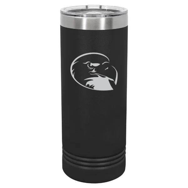 Lock Haven University of Pennsylvania Polar Camel 22 oz. Skinny Tumbler with Slider Lid