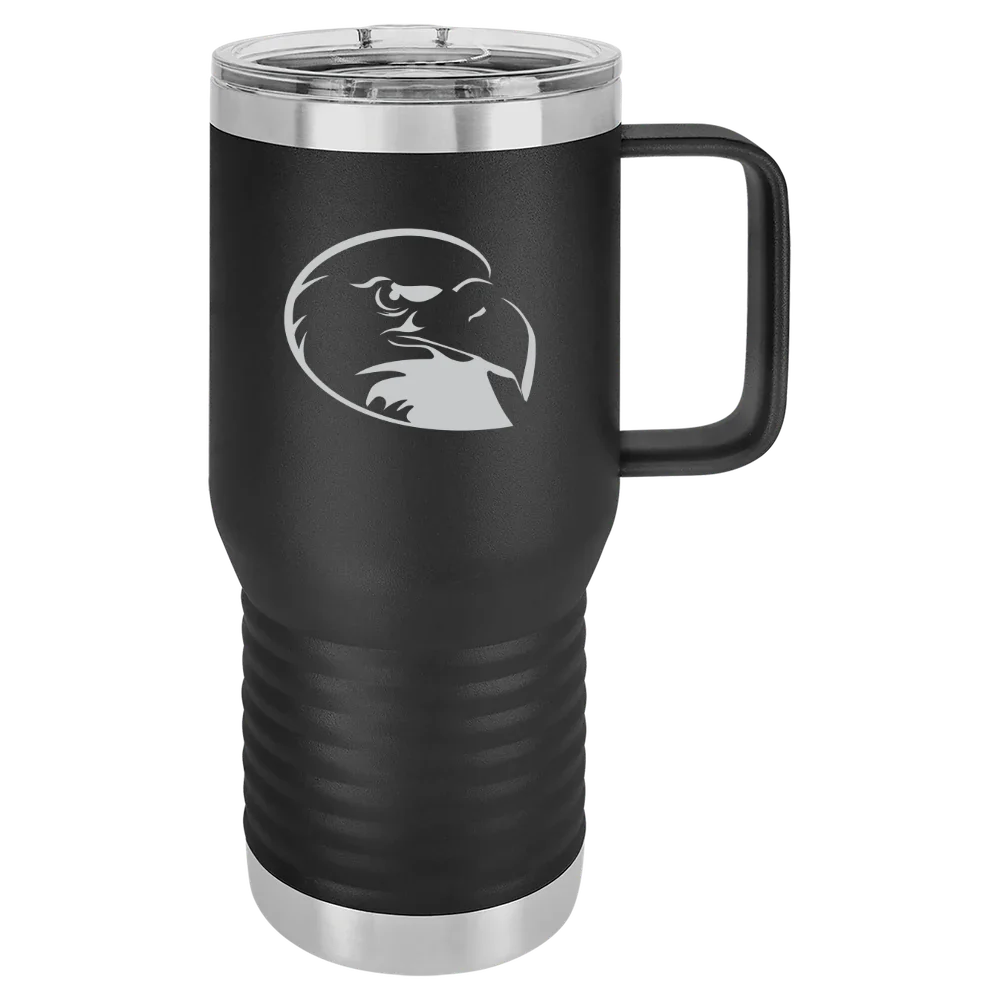 Lock Haven University of Pennsylvania Polar Camel 20 oz. Travel Mug with Slider Lid