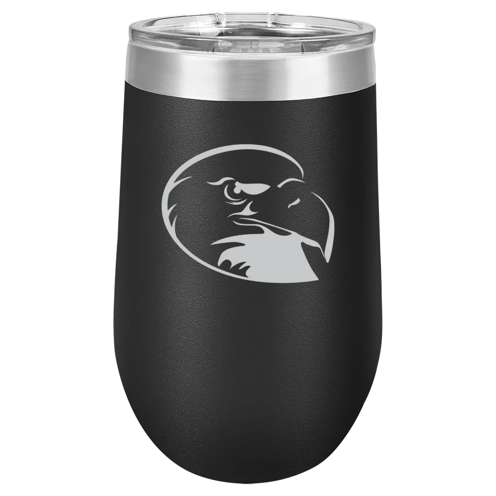 Lock Haven University of Pennsylvania Polar Camel 16 oz. Stemless Wine Tumbler