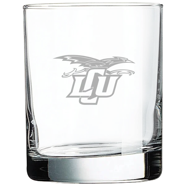 Lubbock Christian University Polar Camel 10 1/2 oz. On The Rocks Glass