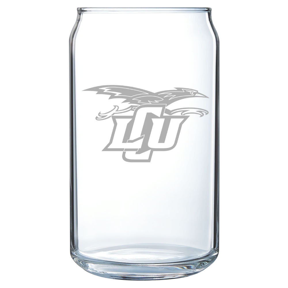 Lubbock Christian University Polar Camel 16 oz. Can Glass
