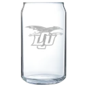 Lubbock Christian University Polar Camel 16 oz. Can Glass