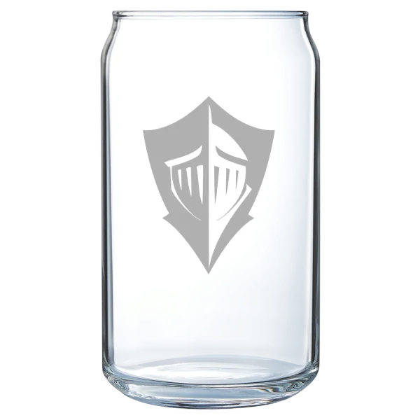 Lynn University Polar Camel 16 oz. Can Glass