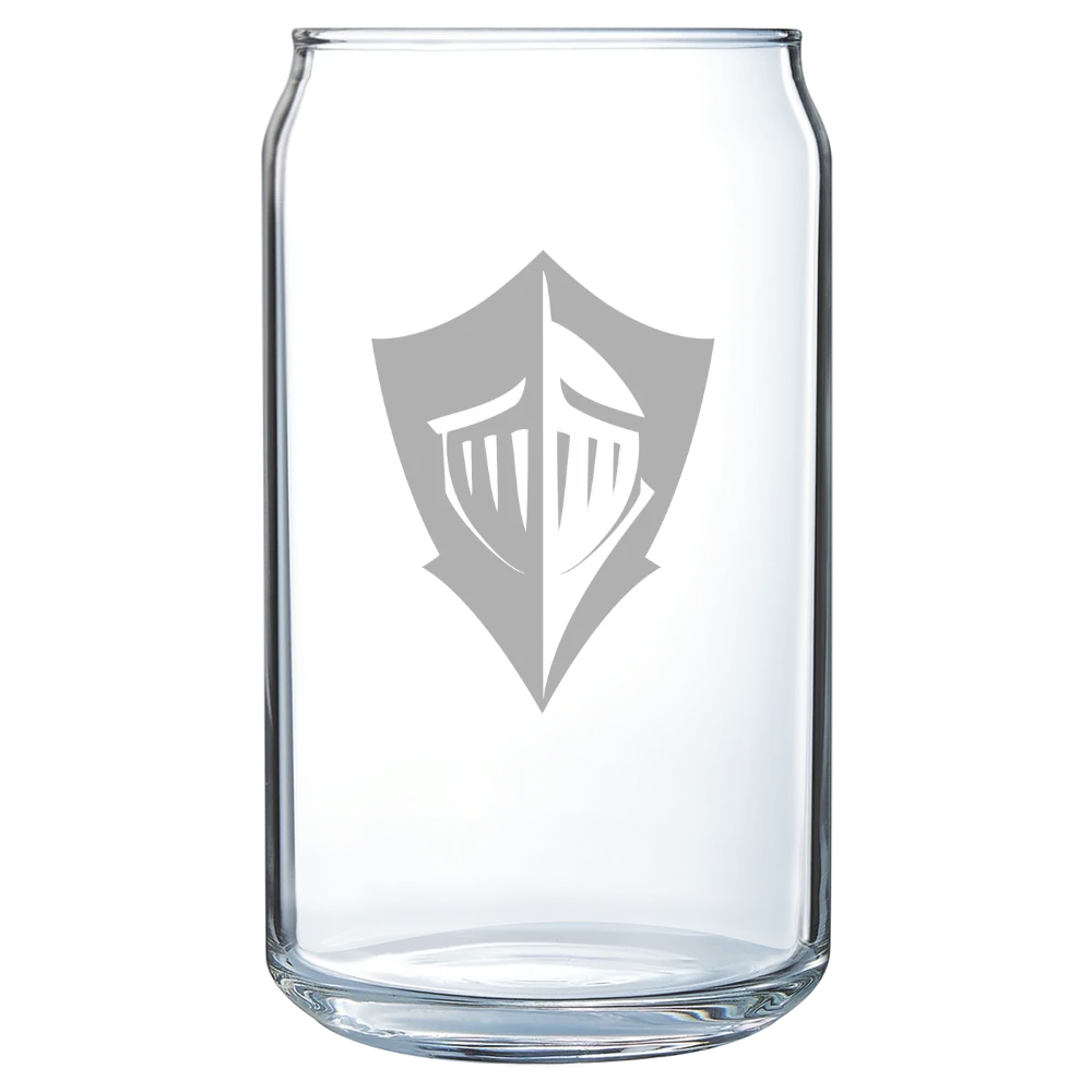 Lynn University Polar Camel 16 oz. Can Glass