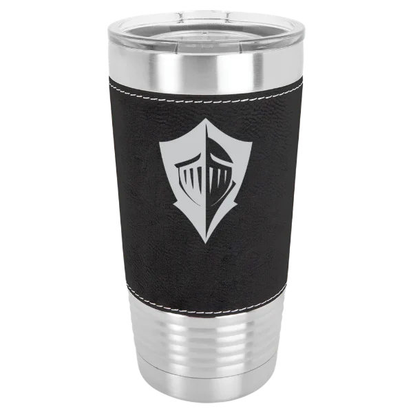 Lynn University Polar Camel 20 oz. Leatherette Grip Tumbler with Standard Lid