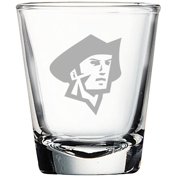 Malone University Polar Camel 1.7 oz. Shot Glass