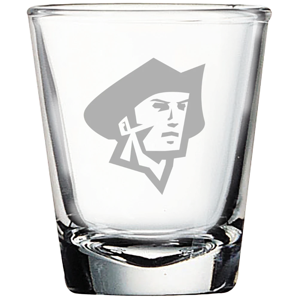 Malone University Polar Camel 1.7 oz. Shot Glass