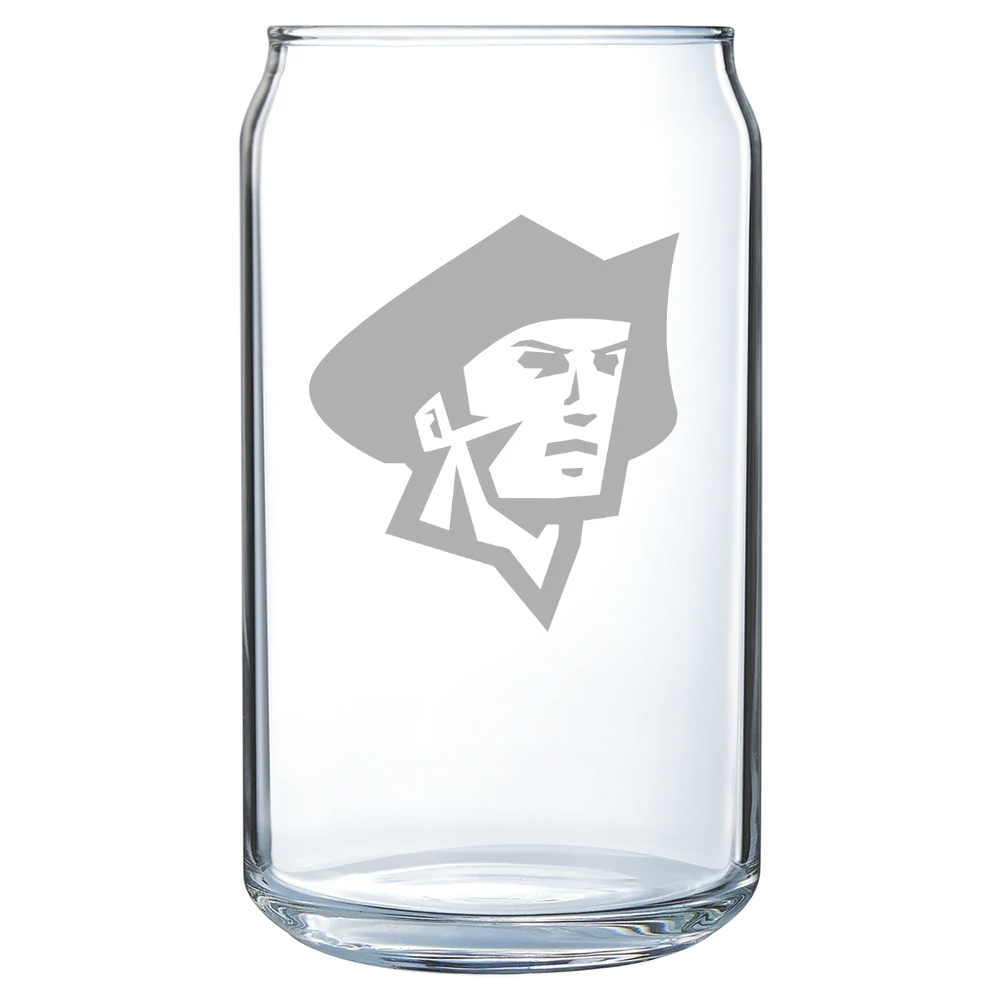 Malone University Polar Camel 16 oz. Can Glass