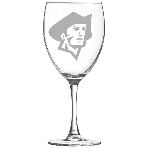 Malone University Polar Camel 10 1/2 oz. Wine Glass