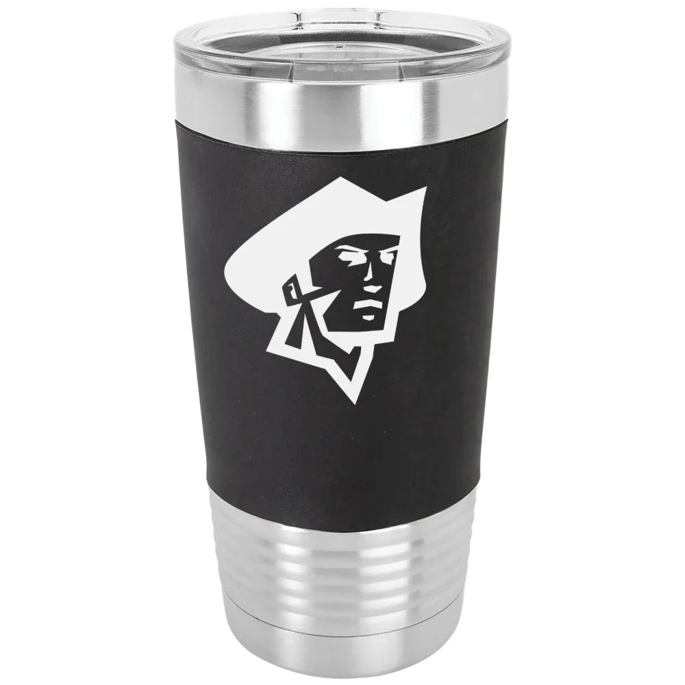 Malone University Polar Camel 20 oz. Silicone Grip Tumbler with Standard Lid
