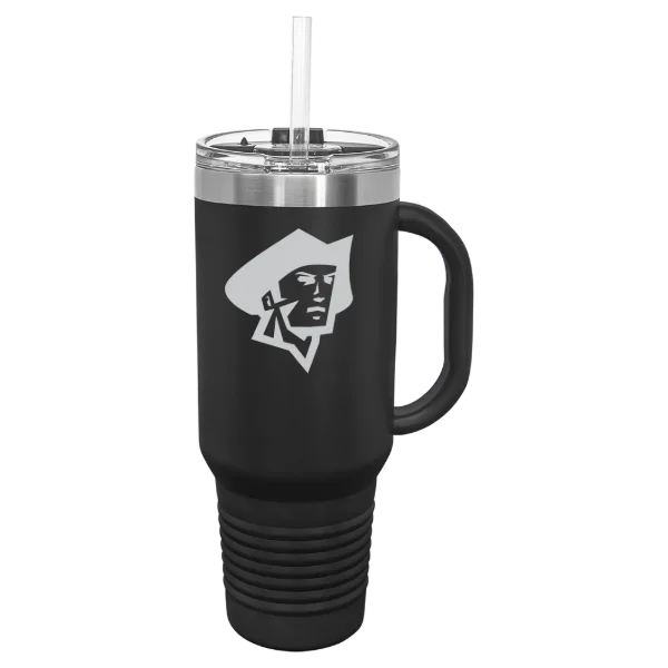 Malone University Polar Camel 40 oz. Travel Mug with Snap Lid & Straw