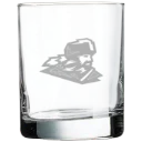 Mansfield University of Pennsylvania Polar Camel 10 1/2 oz. On The Rocks Glass