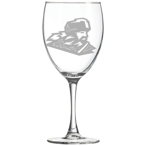 Mansfield University of Pennsylvania Polar Camel 10 1/2 oz. Wine Glass