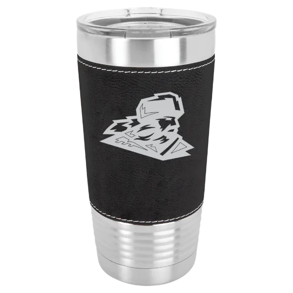 Mansfield University of Pennsylvania Polar Camel 20 oz. Leatherette Grip Tumbler with Standard Lid
