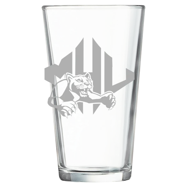 Mars Hill University Polar Camel 16 oz. Pint Mixing Glass