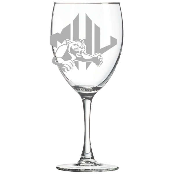 Mars Hill University Polar Camel 10 1/2 oz. Wine Glass