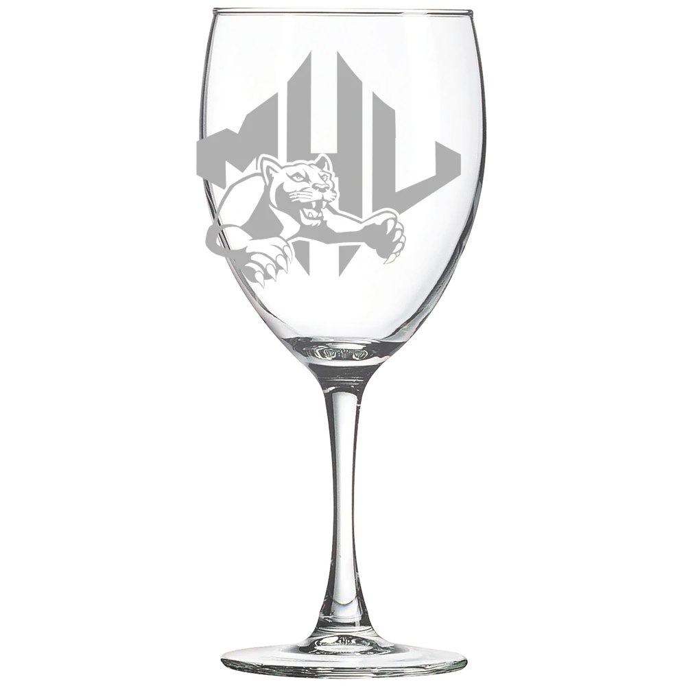 Mars Hill University Polar Camel 10 1/2 oz. Wine Glass