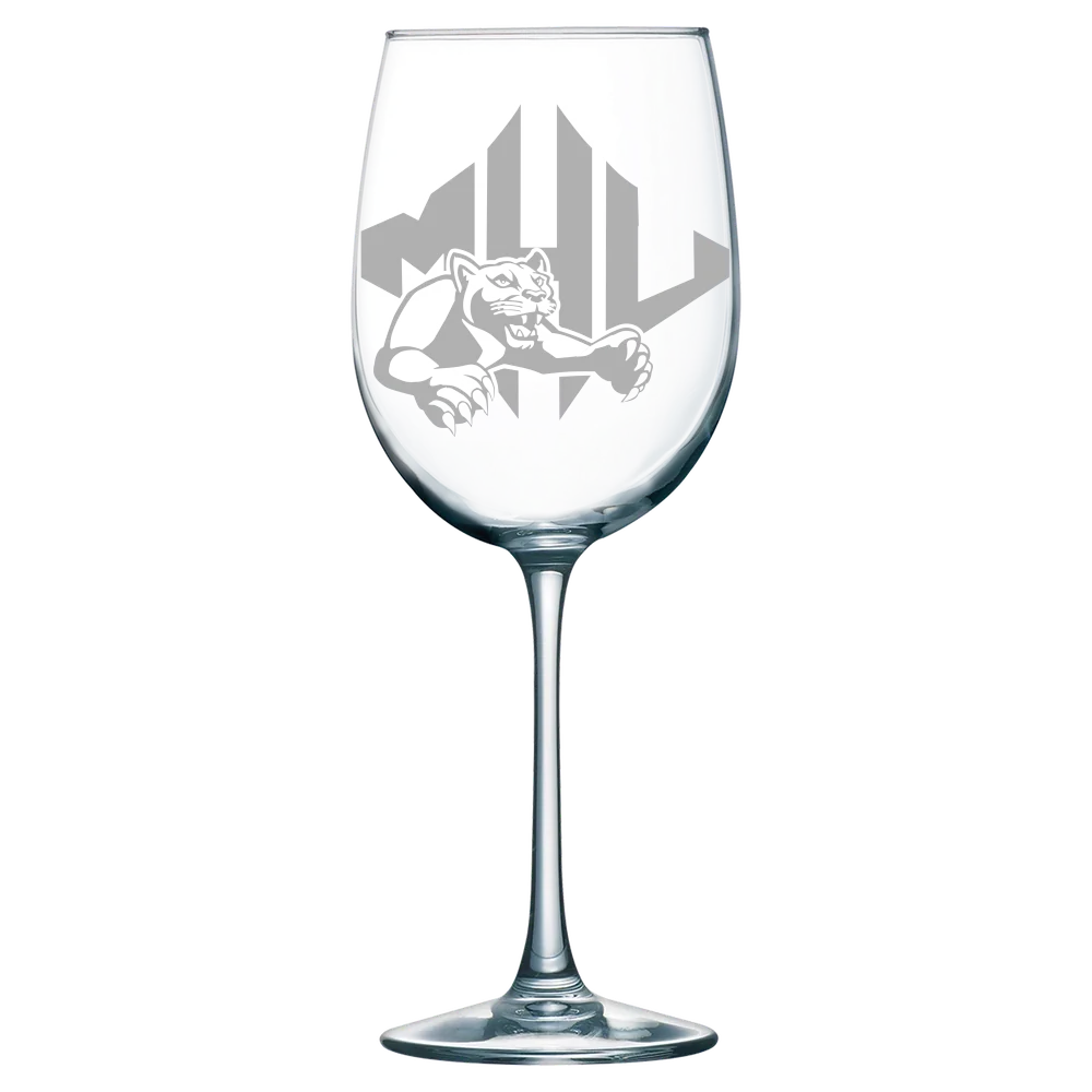 Mars Hill University Polar Camel 19 oz. Wine Glass