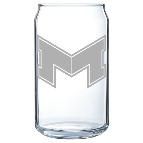 Maryville University of Saint Louis Polar Camel 16 oz. Can Glass