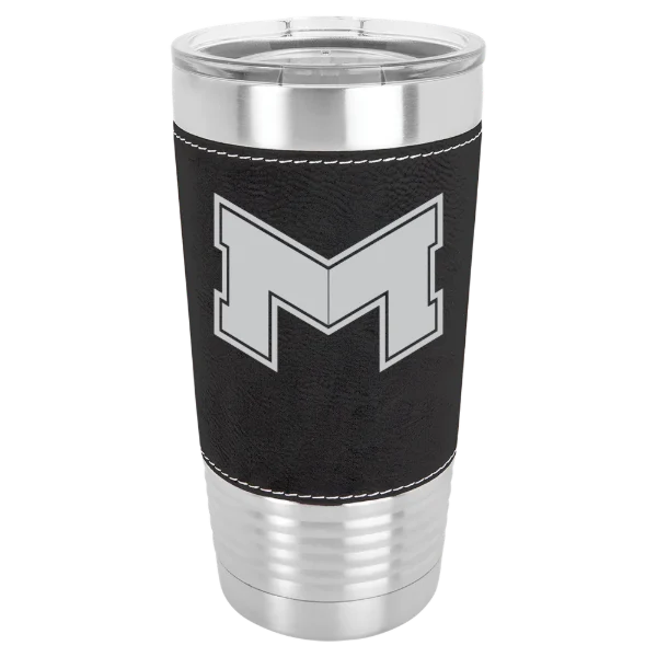 Maryville University of Saint Louis Polar Camel 20 oz. Leatherette Grip Tumbler with Standard Lid