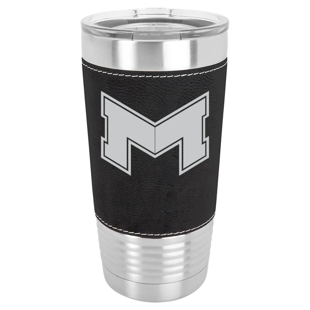 Maryville University of Saint Louis Polar Camel 20 oz. Leatherette Grip Tumbler with Standard Lid