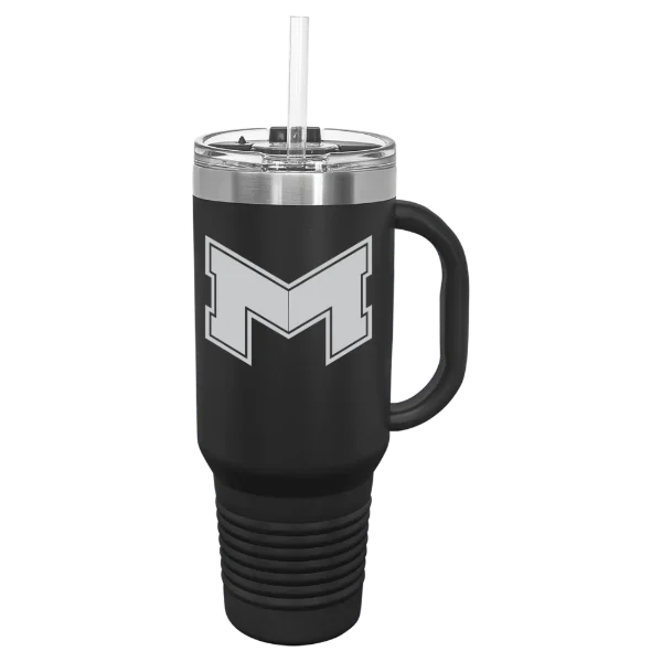 Maryville University of Saint Louis Polar Camel 40 oz. Travel Mug with Snap Lid & Straw