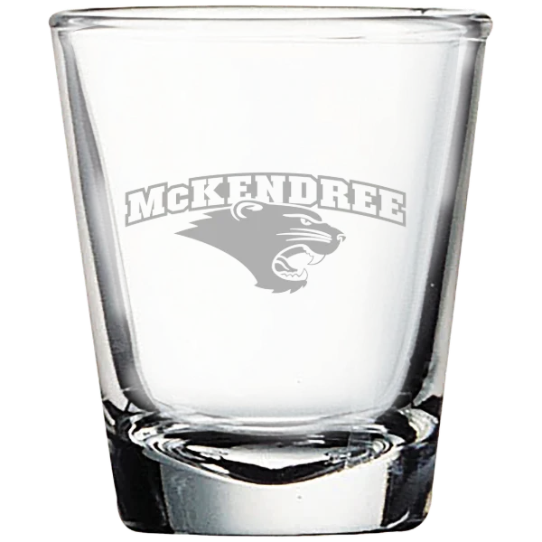 McKendree University Polar Camel 1.7 oz. Shot Glass