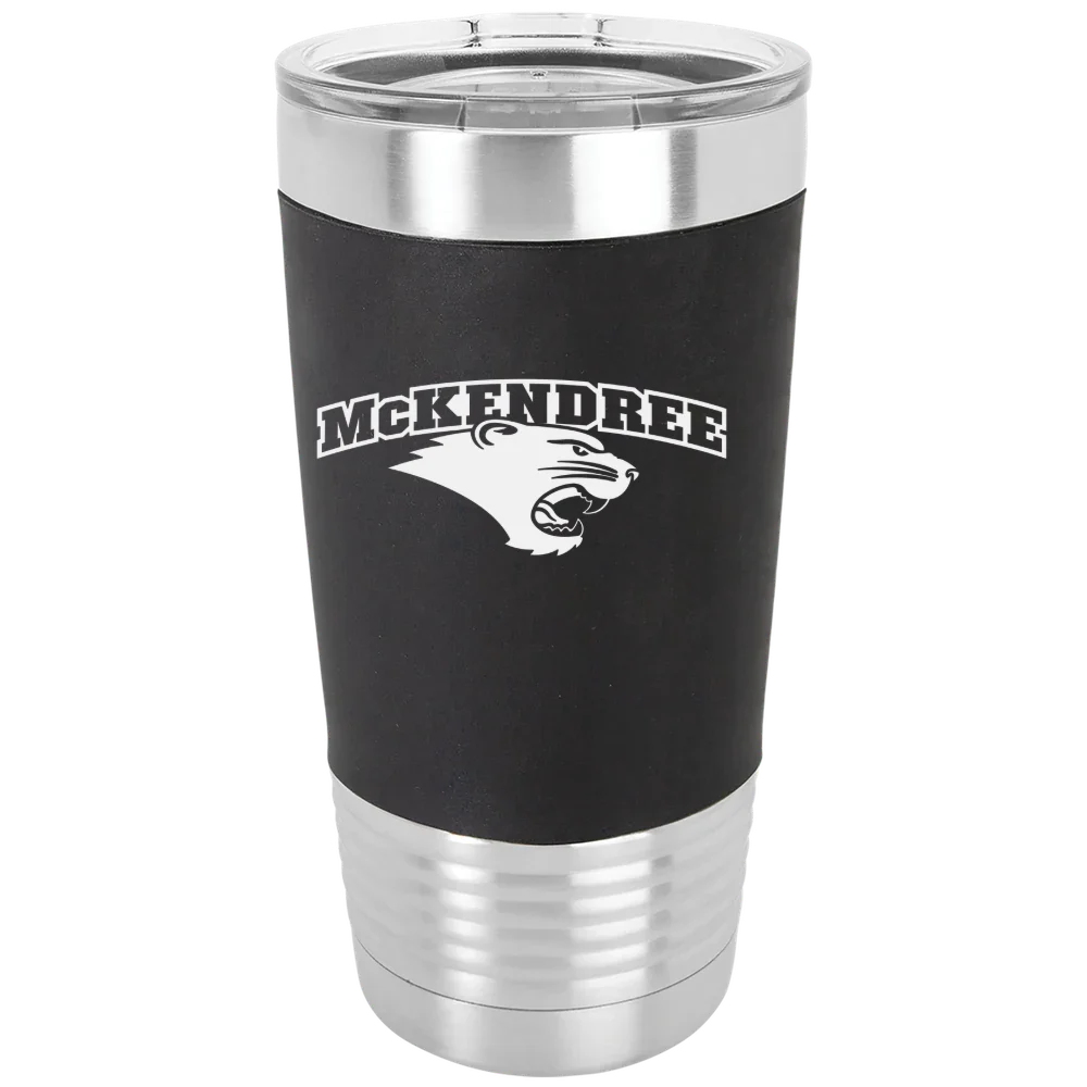 McKendree University Polar Camel 20 oz. Silicone Grip Tumbler with Standard Lid