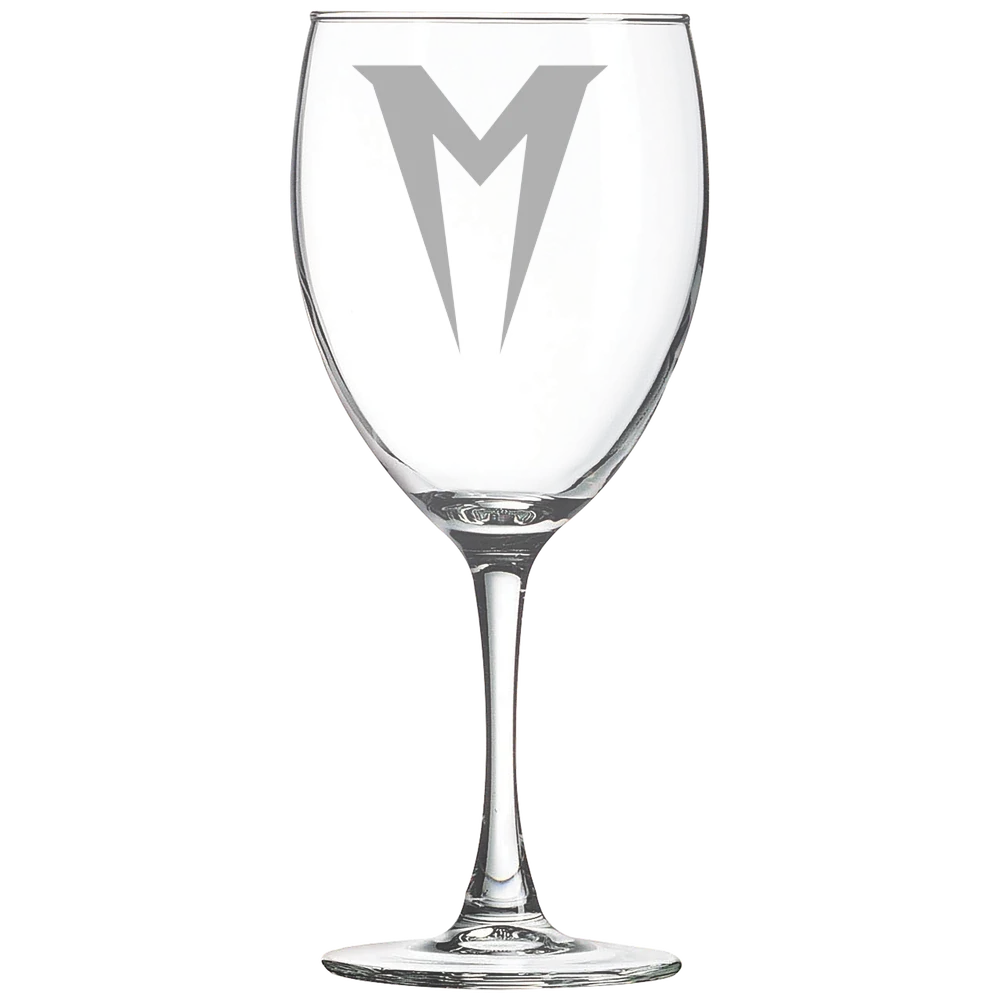 Menlo College Polar Camel 10 1/2 oz. Wine Glass