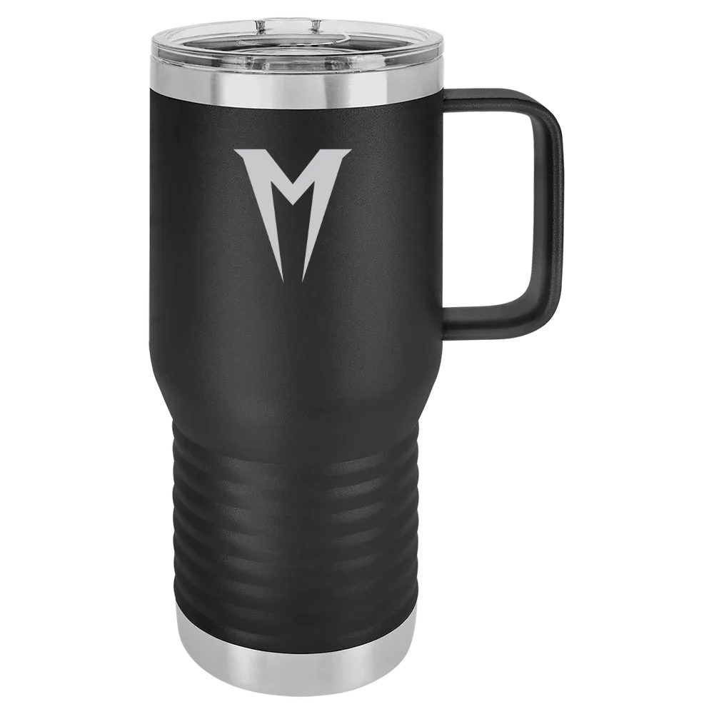 Menlo College Polar Camel 20 oz. Travel Mug with Slider Lid