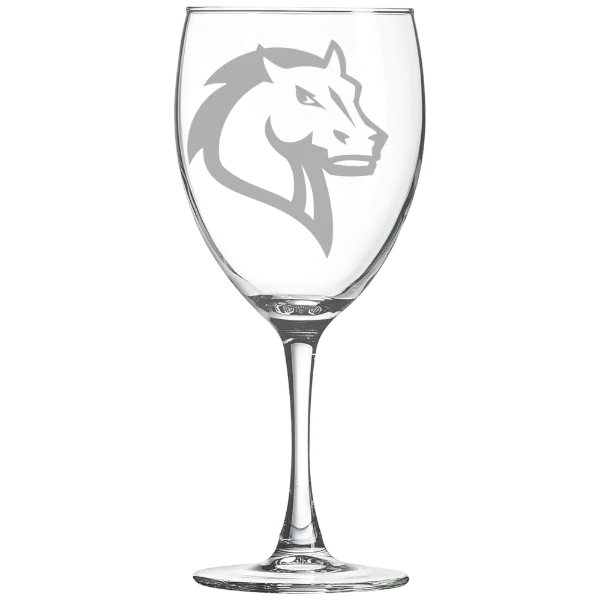 Mercy University Polar Camel 10 1/2 oz. Wine Glass