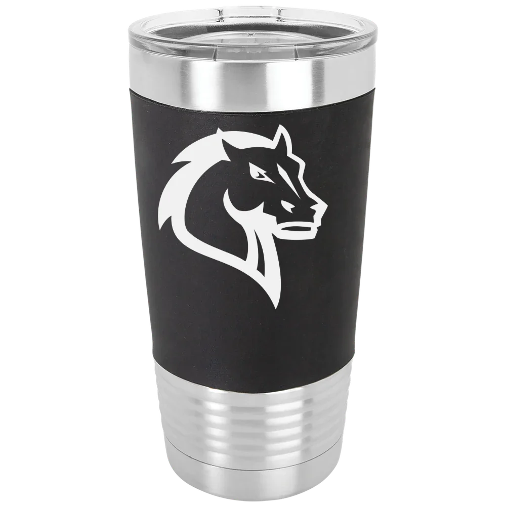 Mercy University Polar Camel 20 oz. Silicone Grip Tumbler with Standard Lid