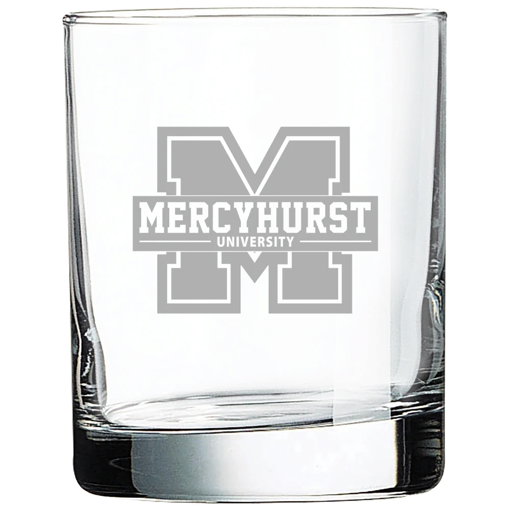 Mercyhurst University Polar Camel 10 1/2 oz. On The Rocks Glass
